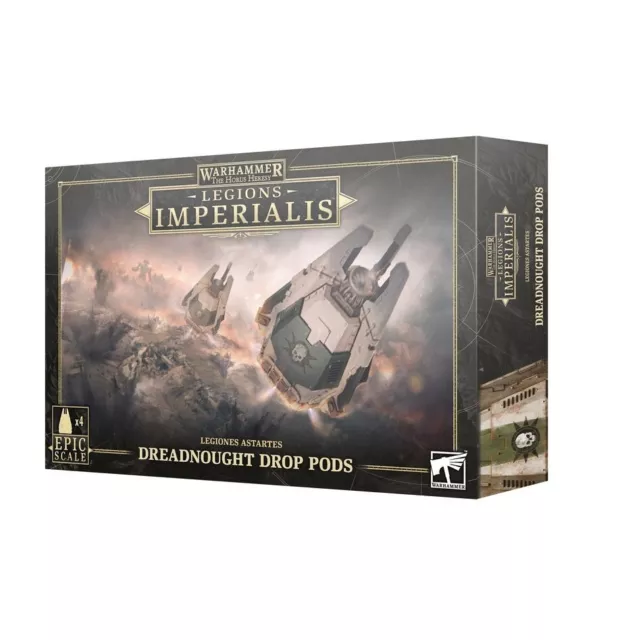 Legions Imperialis: Dreadnought Drop Pods Warhammer 40k Spiele Workshop