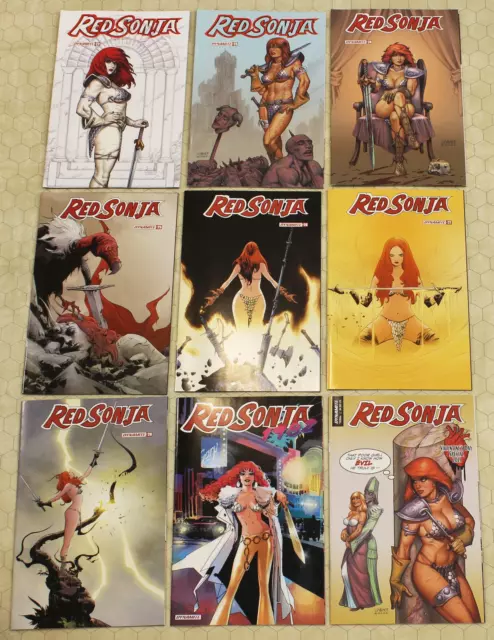 RED SONJA vol.5 #22-28, VALENTINE'S SPECIAL, RS 1982 Set NM (DYNAMITE) !!