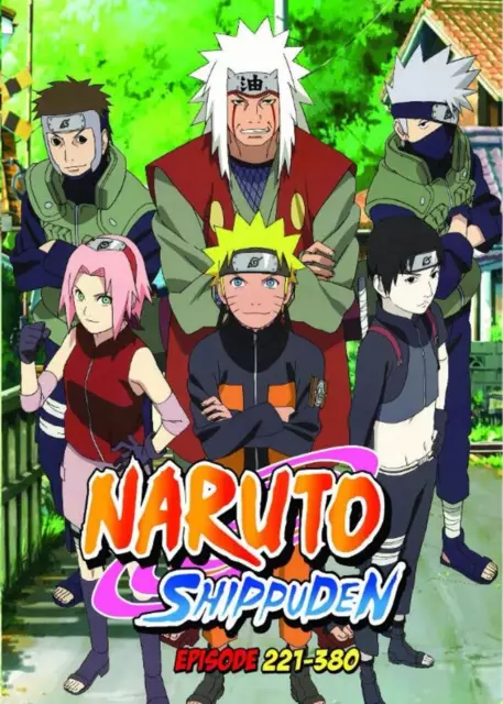 NARUTO SHIPPUDEN ( BOX 4 ) - ANIME TV SERIES DVD ( 401-500 EPS ) (ENG DUB)