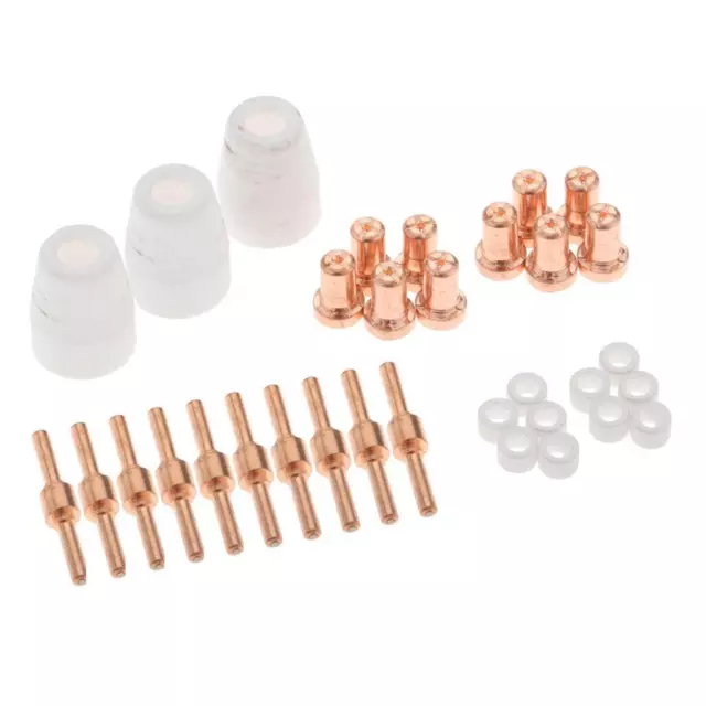 33x 40A Air Cutter Consumables Nozzle Tip  Ceramic Cup