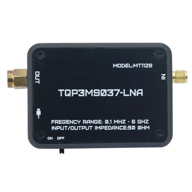 2 X Amplificatore RF LNA A Basso Rumore 50-4000 MHz SPF5189 - Per Ricevitori FM E Segnali Deboli