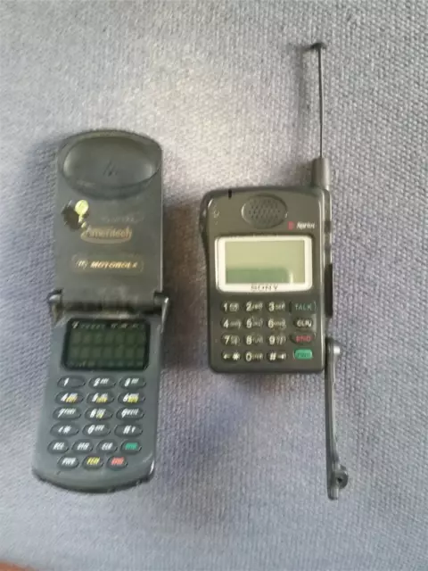 SONY CM-Z100SPR, Motorola StarTAC  1990s small  defects