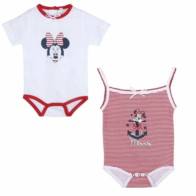 Body Minnie Mouse 2 Stück Rot