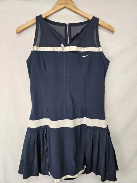 Nike Dri-Fit women's Maria Sharapova Tennis Dress Blue Large Paris