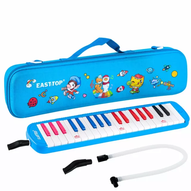 Portable 37 Key Melodica Piano Keyboard musical Instrument with Carrying Bag