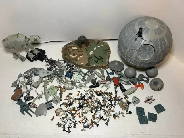 Huge Star Wars Micro Machines Lot Action Fleet Figure And Tons Of Others used