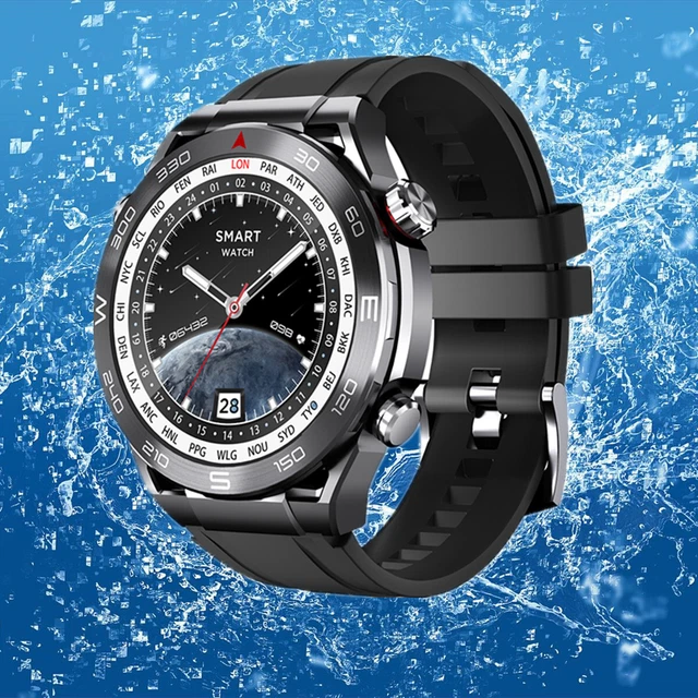 Smartwatch Uomo Militare 1,85 HD - 710 MAh, 100+ Sport, IP68, Chiamate Bluetooth, Fitness Tracker