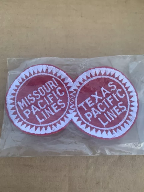 Missouri And Texas Pacific Lines Patch Train Railroad Railway 3.5”