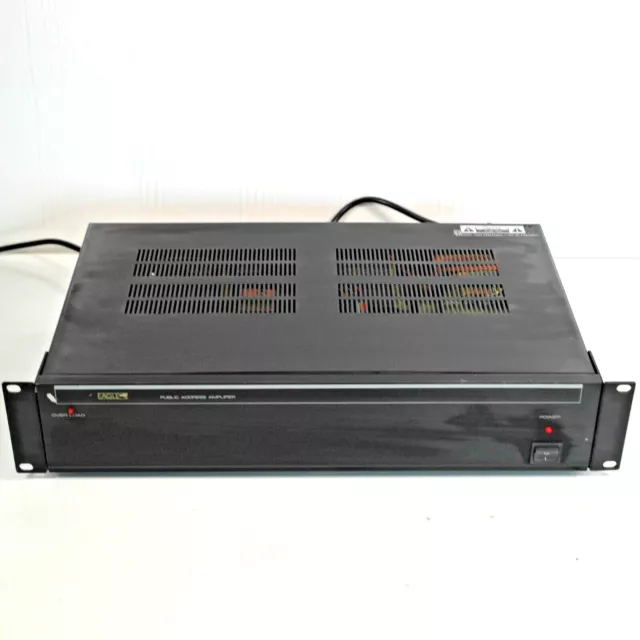 Eagle PAB5120E 120 Watt PA Power Amplifier. Rack Mountable 19" Black. 240V. VGC