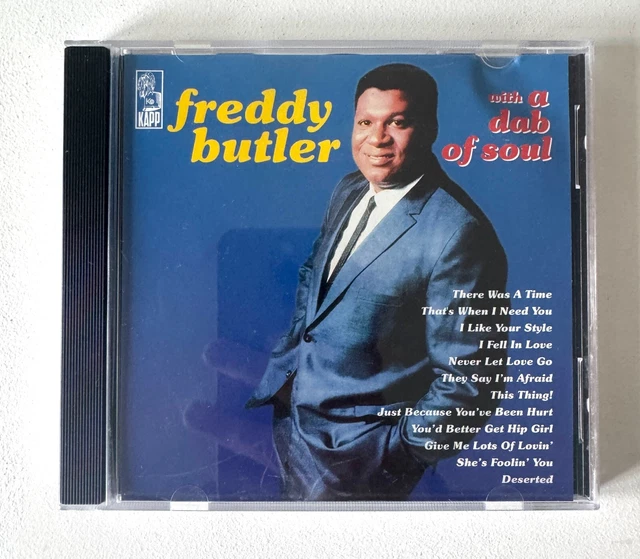 FREDDY BUTLER - With A Dab Of Soul - CD Album - 1997 Funk / Soul