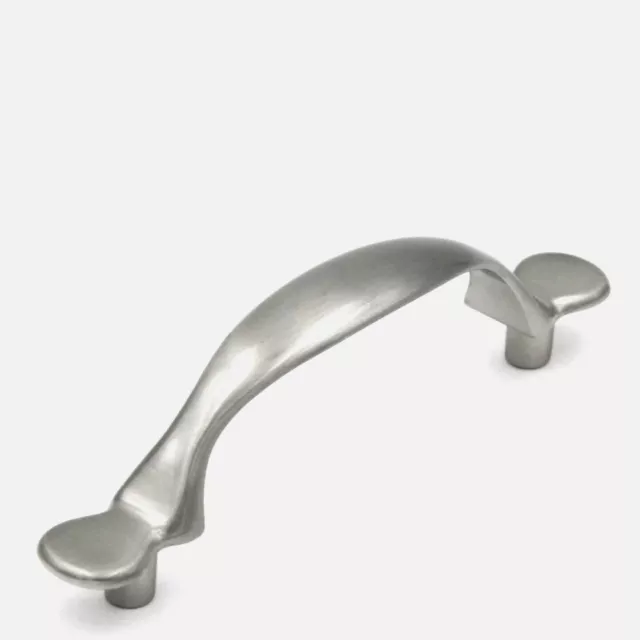 LOT of 9 - QUALITY - Satin Nickel Arch Cabinet Handle Pulls by Hickory Hardware