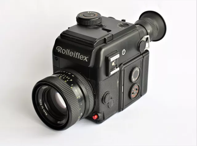 ROLLEIFLEX SL 2000 F Motor  - Objectif ROLLEI HFT PLANAR :  F=50 / 1.8
