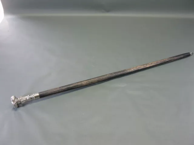 Vintage Style Brass Head Handle Walking Stick Wooden cane Ruff Old Look Design
