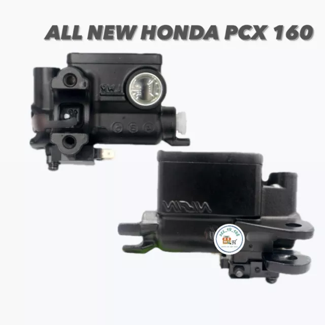 Upper rear brake master cylinder set, Honda PCX160 Center parts Black