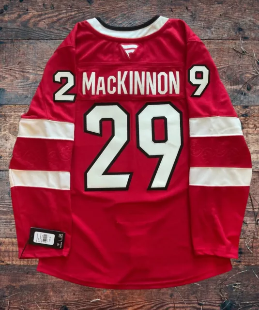 TEAM CANADA 4 NATIONS FACEOFF NATHAN MacKINNON FANATIC PREMIUM HOCKEY