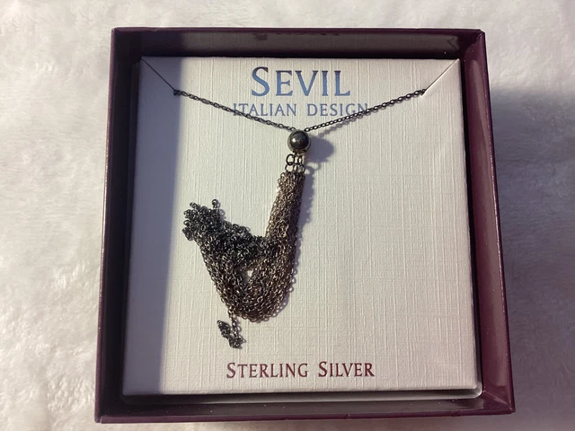 Sevil italian design sterling silver on sale
