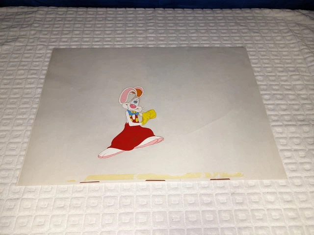 DISNEY WHO FRAMED Roger Rabbit Original Production Animation Cel #1 £ ...