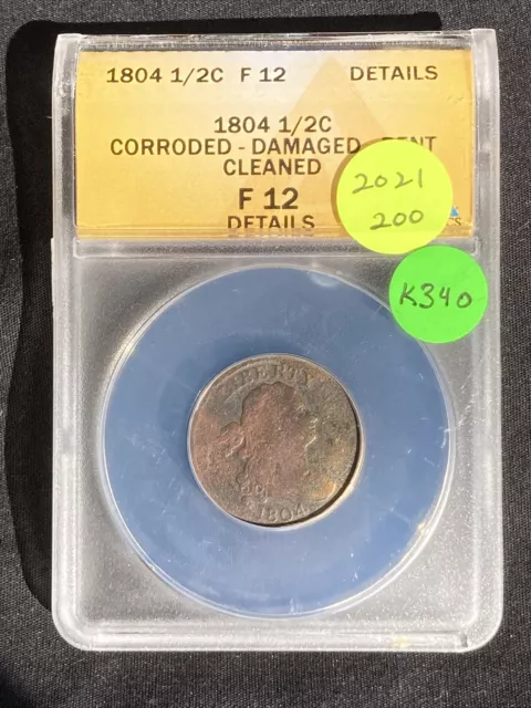 1804 Half Cent K340