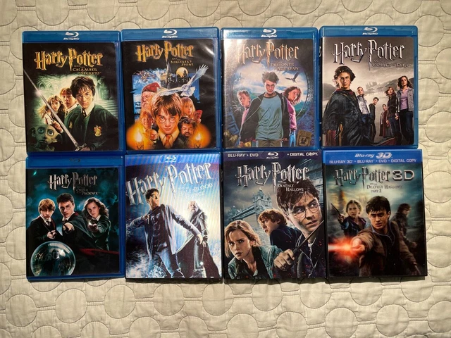 HARRY POTTER 1-8 Complete Film Collection (Blu-ray) EUR 18,51 - PicClick FR