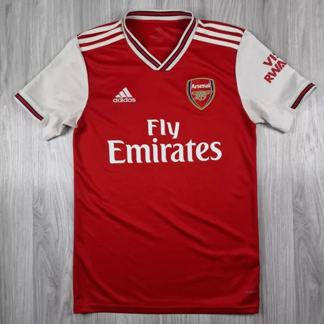 Arsenal Football Shirt Mens XS 2019 2020 Home Jersey Adidas Climalite Red White