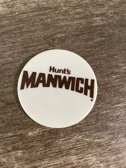 Hunt's Manwich Pog Slammer Hard Plastic Advertising