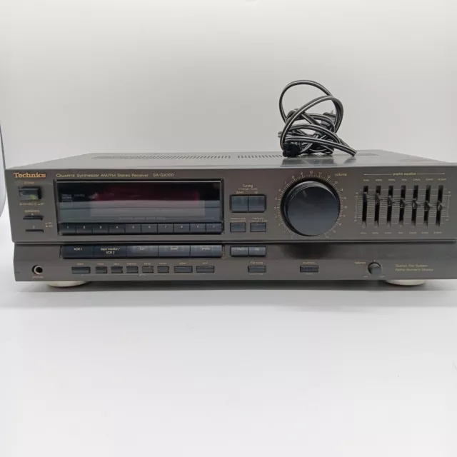 Vintage Technics SA-GX300 Equalizer Stereo Receiver