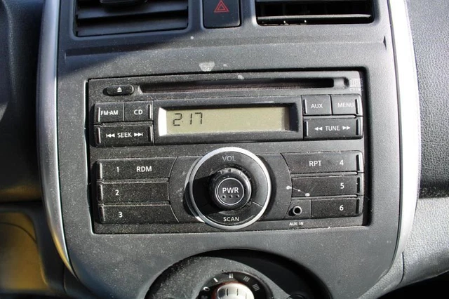Audio Equipment Radio Receiver Am-fm-cd Sedan Fits 12-14 VERSA 1581733
