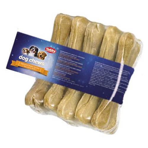 Nobby ossa da masticare pressate confezione (Thailandia), set da 5, 11,5 cm, prezzo consigliato 8,49 euro