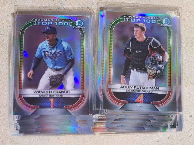 2021 Bowman Inserts - Bowman Scouts Top 100 Chrome (#BTP-XX), Pick Your Cards