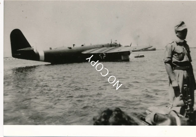 FOTO WK2 AFRIKAKORPS Flugzeug Jagdstaffel 27 Bloom Voss