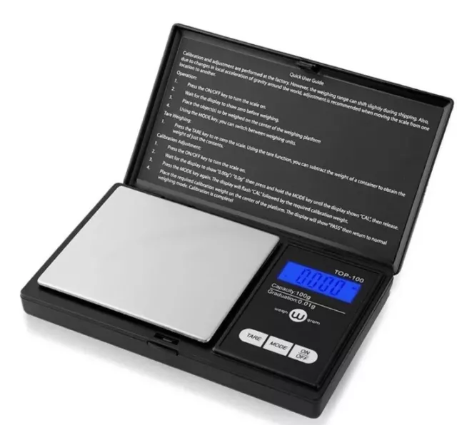 0.01g-200g Digital Weighing Scales Pocket Grams Small Kitchen Gold Jewellery UK