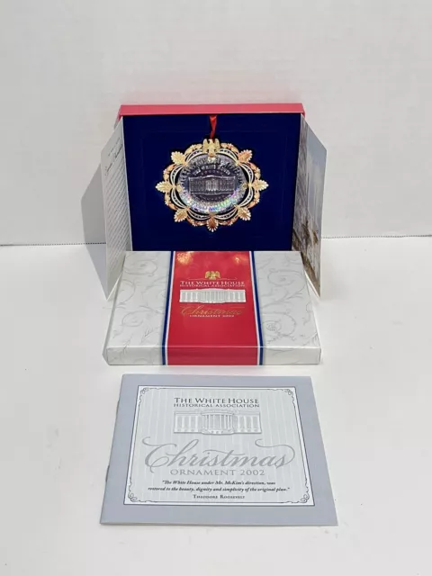 The White House Historical Association Christmas 2002 Ornament