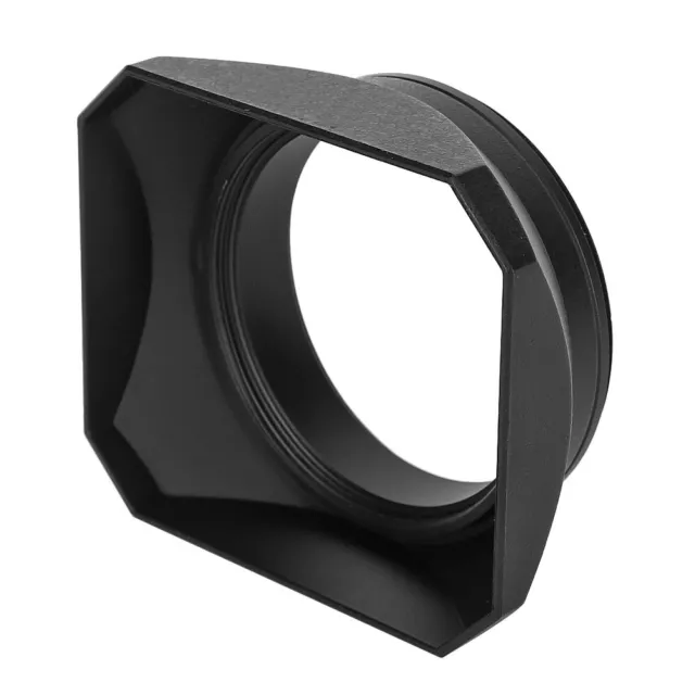 (52MM)Lens Hood Set Square Lens Hood Shade Accessory For DV Camcorder