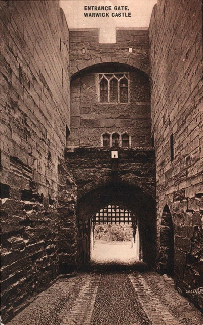 Entrance Gate Warwick Castle - Valentines