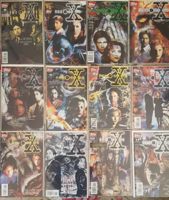 X-Files Comic Lot #0, 1/2, 1-22, 26, 27, 28, Annual 1 + Special Edition Topps