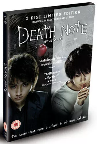 Death Note (2008) Tatsuya Fujiwara Kaneko 2 discs DVD Region 2