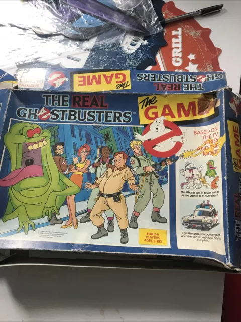 The Real Ghostbusters - The Game | Vintage 1989 Board Game By Triotoys For parts