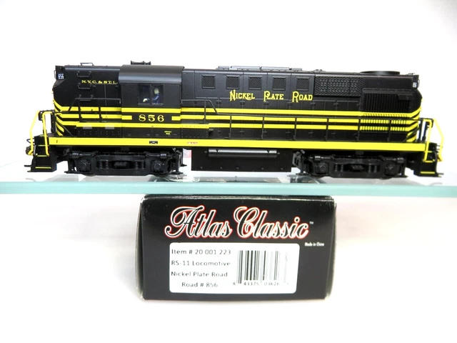 Atlas Classic #20 001 223 HO NKP Nickel Plate Road Alco RS-11 Diesel Locomotive