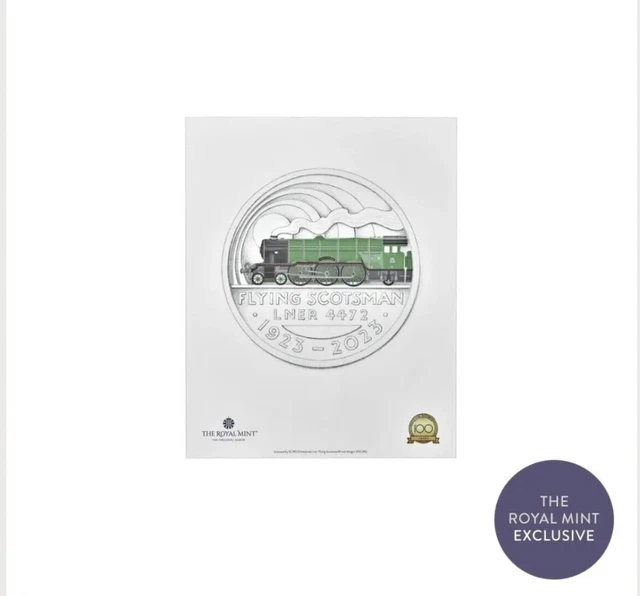 THE CENTENARY OF Flying Scotsman 2023 Limited Edition Print 200 111.93