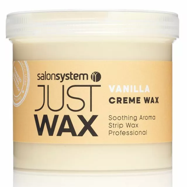 Salon System Just Wax Vanilla Creme Wax 450g ***FREE POSTAGE***