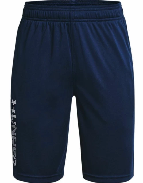 Under Armour Bambini Sport - Corto Ragazzi' UA Prototype 2.0 Wordmark Shorts Blu