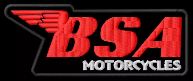 BSA Motorcycles 500 Gold Star A 50 Royal 65 Lightning iron-on Aufnäher patch