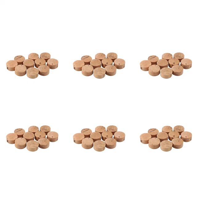60Pcs Water Key Water Key Spit Cork Pad for Trumpet Trombone Repair Accesso S9N4