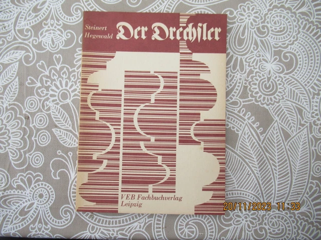 Buch "Der Drechsler" 23x16,8cm, DDR, 7. Auflage, 1984