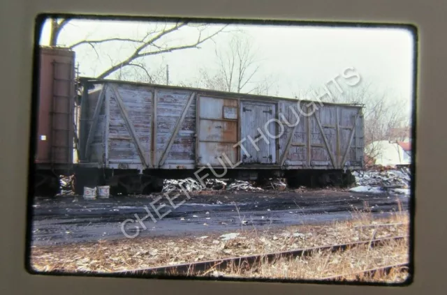 Original '70 Ektachrome Slide PRR Pennsylvania M of W Boxcar Hartford City 31G10
