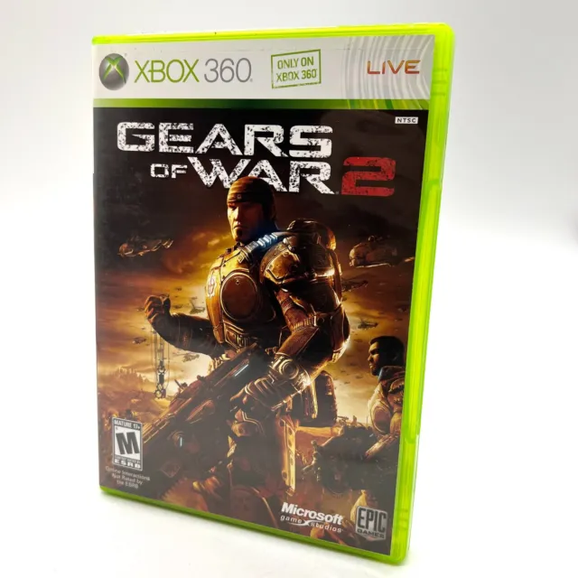 Gears of War 2 XBOX 360 Complete CIB TESTED