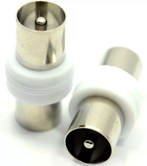 Tv Aernenkoaxialkabelkupplung, Stecker Auf Stecker Rf Stecker Für Stecker