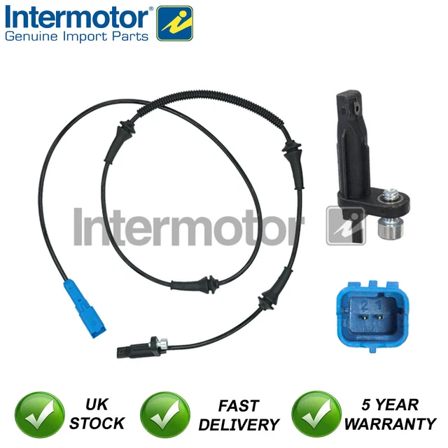 INTERMOTOR FRONT ABS Wheel Speed Sensor Fits Peugeot 407 2007 Citroen INTERMOTOR FRONT ABS Wheel Speed Sensor Fits Peugeot 407 2007 Citroen