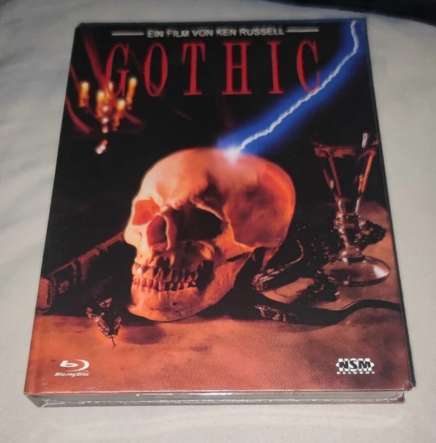 Gothic BLURAY MEDIABOOK 2 Disc Set Limited Edition Only 222 Made KEN RUSSELL