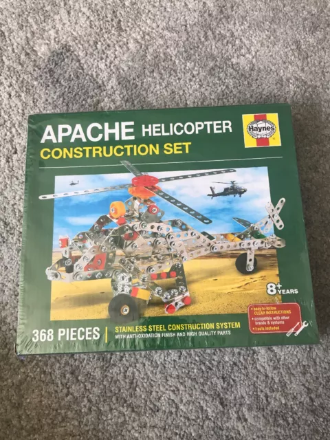 NEW HAYNES CONSTRUCTION Engineering Robotic Set BNIB Apache Helicopter STEM Lear 14.00 PicClick UK